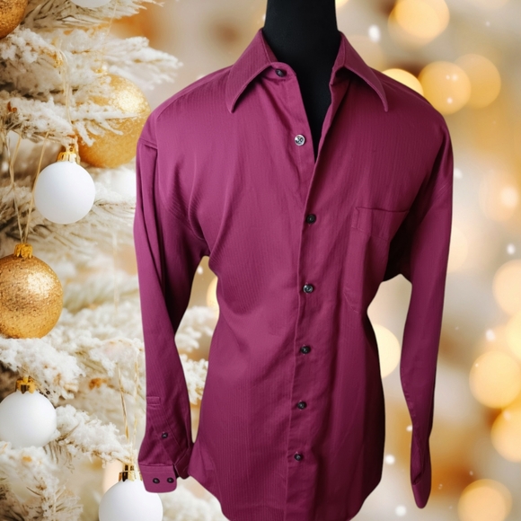 Perry Ellis Portfolio Classic Fit Dress Shirt - Picture 2 of 7